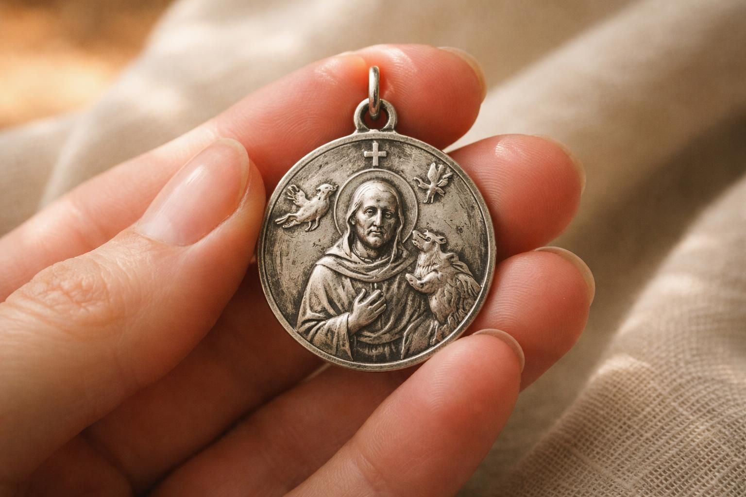 découvrez la signification et l'iconographie de la médaille de saint françois d’assise, un symbole religieux porteur de paix, d'humilité et de protection.