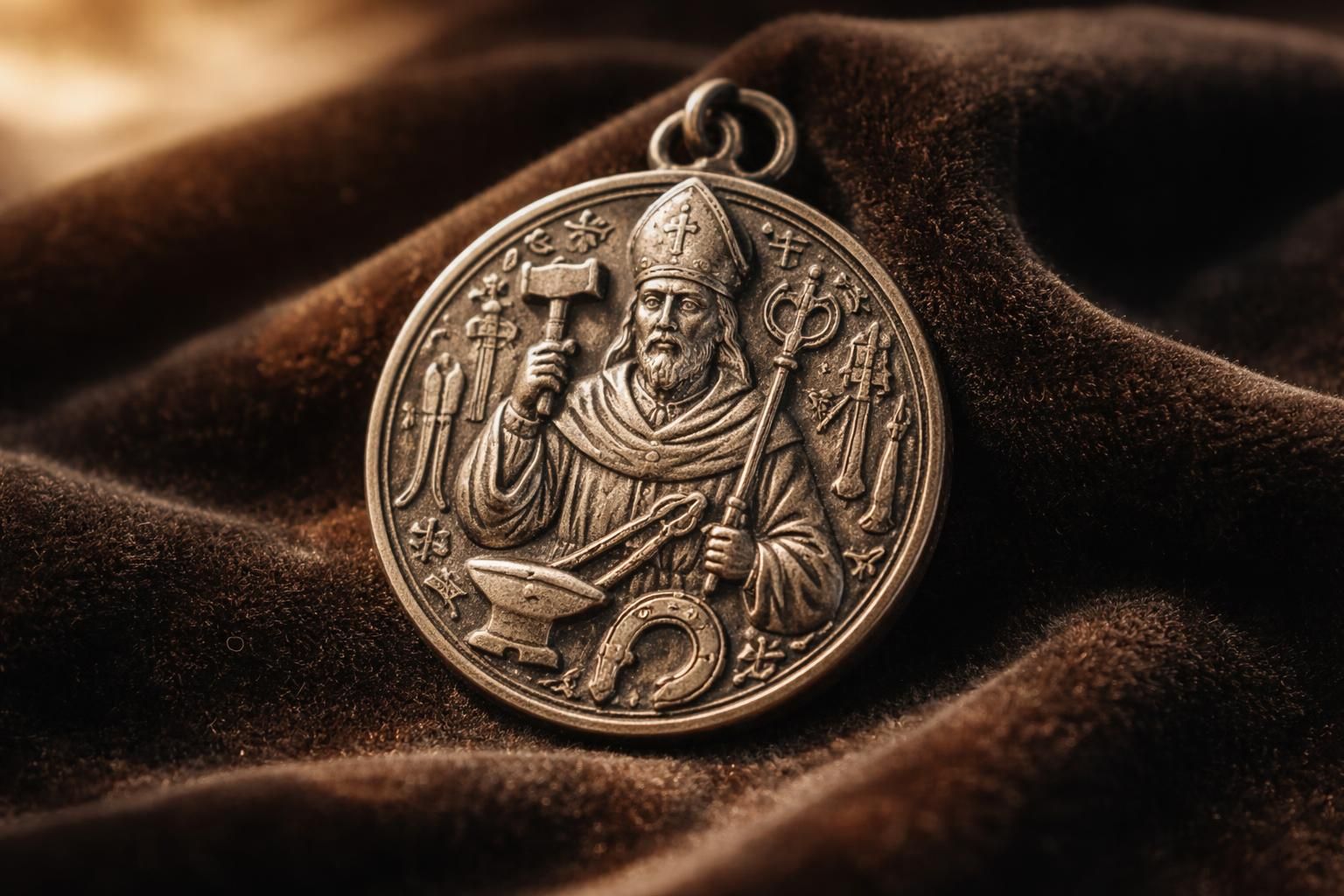 découvrez la signification et l'histoire de la médaille de saint éloi, symbole de tradition et d'excellence dans le domaine de la métallurgie et de la forge.